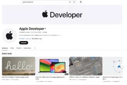 Apple Resmi Hadir di YouTube dengan Saluran "Apple Developer"